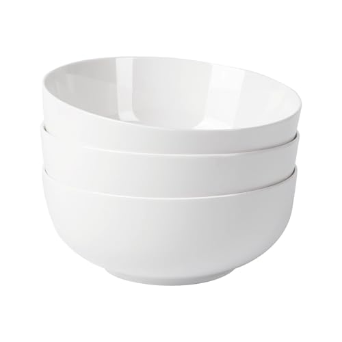 BOJHGO Copas De Helado Juego de 3 uds de Cuencos de Porcelana for Helado, Cuencos de cerámica for Cereales, Sopa, Ensalada, Pasta, preparación, arroz, Helado, microondas