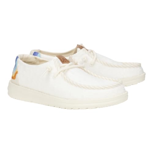 Image of HEYDUDE Women's Wendy Lee Collab | Womens Shoes | Womens Slip-on Loafers | Comfortable & Light-Weight
