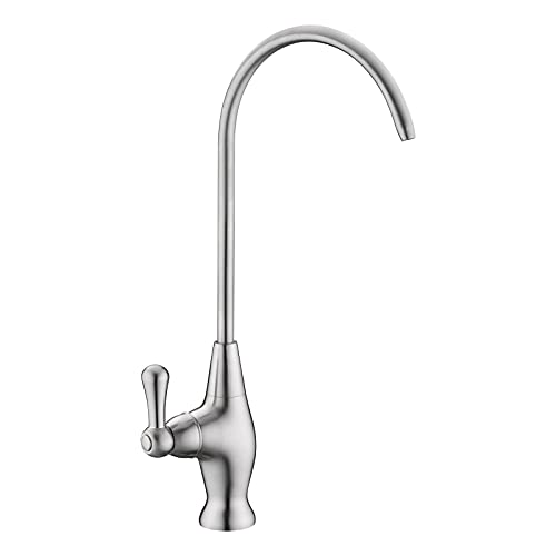 Drinking Water Faucet,Water Filtration Faucet,Drinking Water Purifier Faucet, Kitchen Water Filter Faucet, Brushed Nickel, Stainless Steel, PAKING PB2003