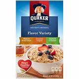 Quaker Lower Sugar Instant Oatmeal Variety Pack, 10 Packets/box Maple & Brown Sugar, Cinnamon & Spice, and Apples & Cinnamon