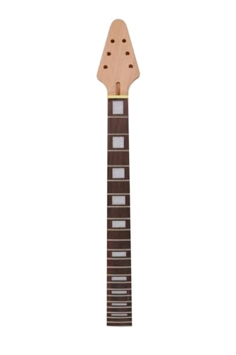 Manche de guitare 25.5 pouces brut 22 frettes pour remplacement et customisation
