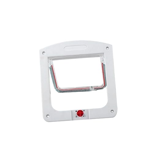 VANZACK Baby Gates Cat Door Pet Door Easy Install Scratch-Resistant Inner Frame