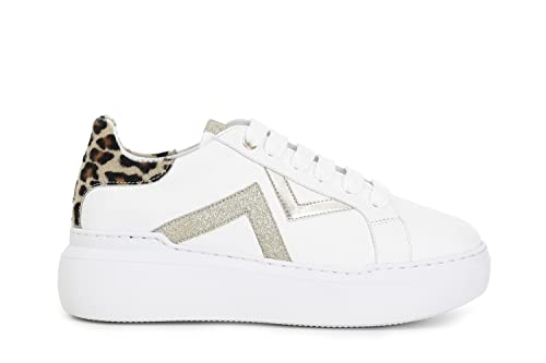 Sneakers en cuir Cafe Noir C1XE1001 la solution anti-fatigue pour rester élégant à pied