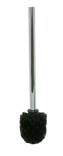 Haceka 25190190 - Escobilla de Repuesto para baño, Color Negro y Plateado