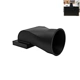 Vertical Smoke Exhaust Adapter for XTOOL S1 Laser Machine - Suitable 100mm/4 Inch Hose Connector, Space-Saving Ventilation Duct Accessory for Improved Laser Cutting Efficiency