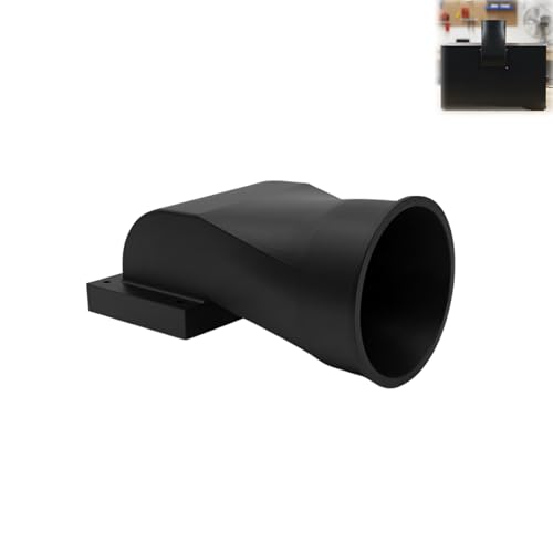 Vertical Smoke Exhaust Adapter for XTOOL S1 Laser Machine - Suitable 100mm/4 Inch Hose Connector, Space-Saving Ventilation Duct Accessory for Improved Laser Cutting Efficiency