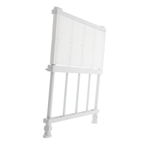 Unomor Expandable Adjustable Closet Shelf Divider for Easy No-Drill Installation Wardrobe Versatile Storage for Bedroom and Living Room Organization
