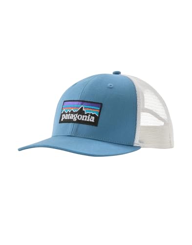 Patagonia P-6 Logo Trucker Hat - Shore Blue