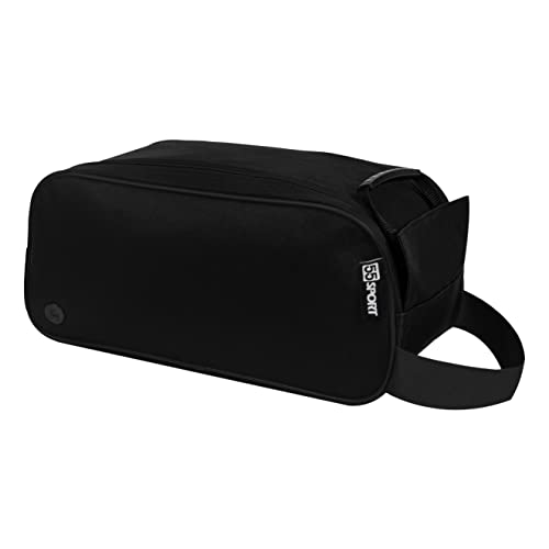 55 Sport Sac à Chaussures de Football - Noir