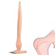 BDSMAGE Extra lang Analdildo Analplug,Specht Buttplug Analspielzeuge Fisting Plugs Sexspielzeug erotisches Sex Spielzeug ab 18 für Paare Frauen Männer extrem (Fleischfarbe, L)