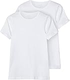 NAME IT Jungen nkmt slim 2p nos T Shirt, Bright White, 146/152 EU