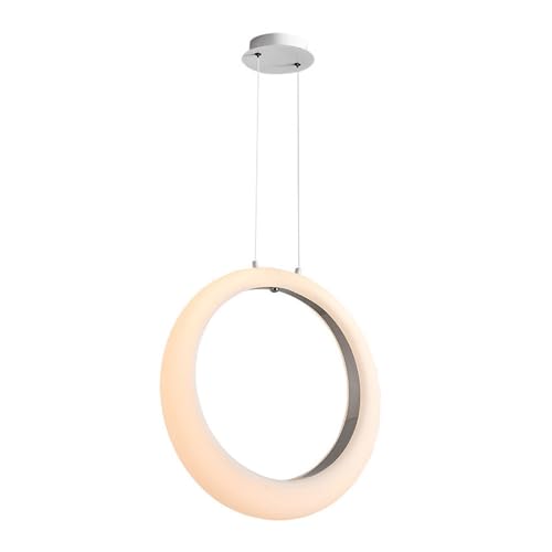 JNPGVTCD Lámpara Colgante Blanca Vintage Moderna de Mediados de Siglo para Comedor, lámpara Minimalista para decoración del hogar, para Cocina, Isla, baño, casa de Campo, Sala de e