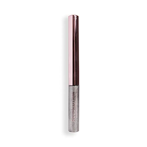 Image of Makeup Revolution Ultimate Lights Chromatic Liner Silver Flash Waterproof Formula, Eye Liner Makeup