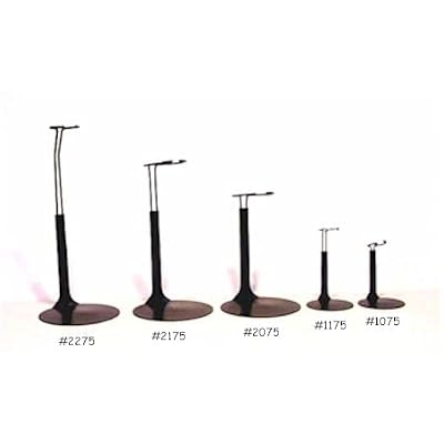 Kaiser Doll Stand 2175 - Black Doll Stand for 8 to 12 Dolls and Action Figures