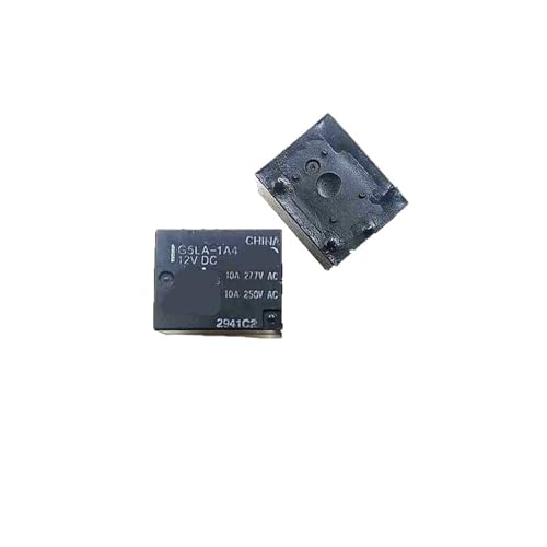 Relais G5LA-1A4 12V CC 10A 4 broches pour circuit imprime en lot de 10 pieces