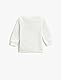 Koton Babygirl Cat Printed Sweatshirt Crew Neck