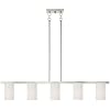 Livex Lighting 1327-91 Astoria 5-Light Chandelier, Brushed Nickel