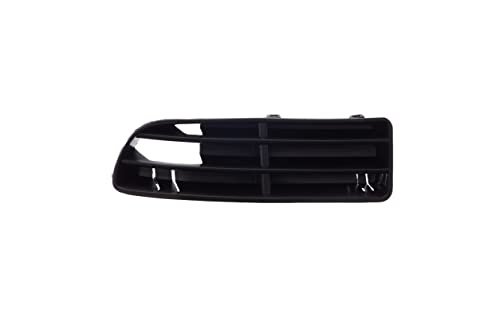 CarPartsDepot Front Bumper Lower Grille Right Fog Light Cover Compatible With Volkswagen 1999-2005 Jetta VW1036102 1J5853665AB41