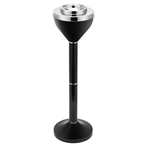 CO-Z Smokeless Standing Ashtray with Lid Cover