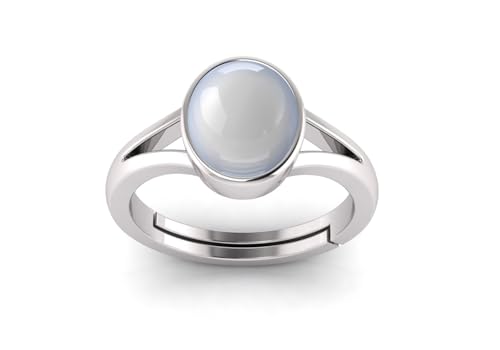 TODANI JEMS 12.25 Ratti 11.60 Carat Silver Plated Adjustable Moonstone Gemstone Natural Birthstone Chandrakant Mani Stone Ring (B0DCSZSRPQ) Amazon Price History, Amazon Price Tracker