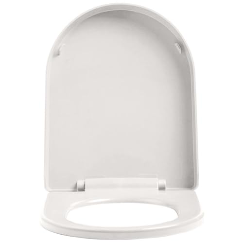 Abattant WC allongé rouge pour résoudre les problèmes de stabilité et de nettoyage