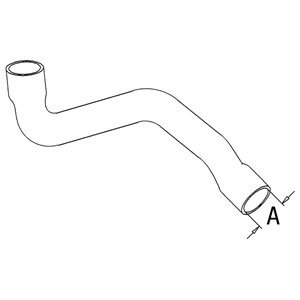 Compatible with Ford New Holland Radiator Hose Lower Part No: A-D0NN8286A