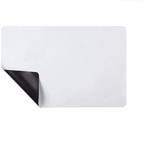 VIDOO A5 Lavagna Magnetica Flessibile Frigorifero Magnetico Frigorifero Magnetico Disegno Lavagna Bianca Bacheca Messaggio Promemoria Magnete Office Blackboard Stick - Rotondo