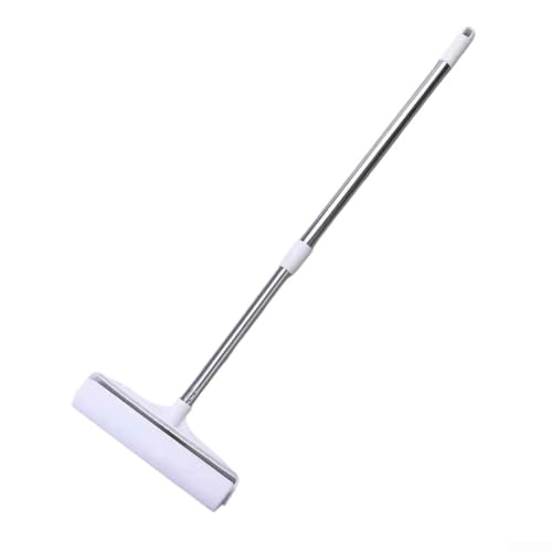 Shophubio Cepillo telescópico de mango largo con papel adhesivo reemplazable, removedor de pelo de ropa, cepillo de limpieza de tapicería y rodillo de polvo interior del coche (2)