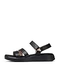 MKT/es Wonders Sandalia Plana Tira para Mujer Negro 37