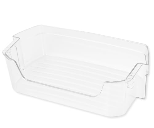 WR71X38307 Refrigerator Door Shelf Bin Compatible With GE Fridge GFE26JYMNFFS GNE27JYMNFFS GNE27JYMWFFS Replaces WR71X30144 AP7186064 PS16744883 Clear Door Rack Gallon Tray