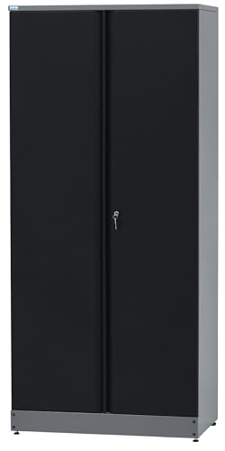 Küpper Hochschrank 70299, 91x180x45cm, 4 stabile Fachböden mit...