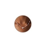 Zeffy Silver Necklace - Silver Heart Necklace for Women Tiny Cute Heart Choker Simple Dainty Silver Jewelry for Women Trendy Gifts