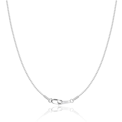 18K Gold Plated 925 Sterling Silver Chain Necklace for Women - image 1