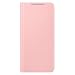 Produktbild Samsung LED View Smartphone Cover EF-NG991 für Galaxy S21 5G Handy-Hülle, LED-Anzeige, Kartenhalterung, Pink