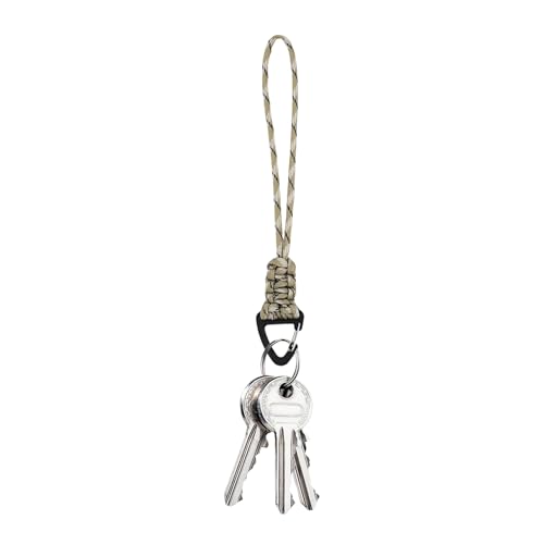 Lanyard del llavero , Lanyard del carabinón | Cadena de llave de la cuerda de | Clip de cerradura de hebilla de triángulo de liberación rápida, cierre de correa de gancho para acampados al aire libre.