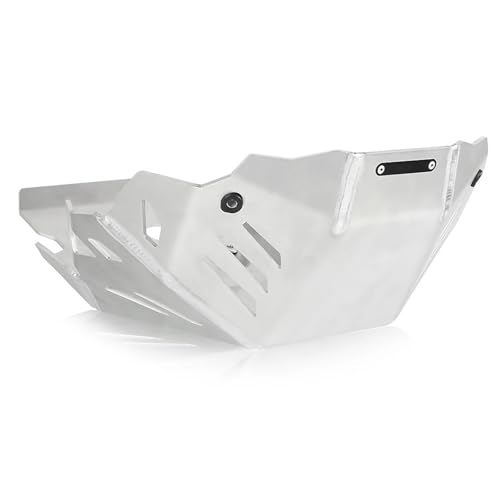 Protège-Moteur Moto Kawasaki KLR 650 KL650E Sabot Aluminium Argent