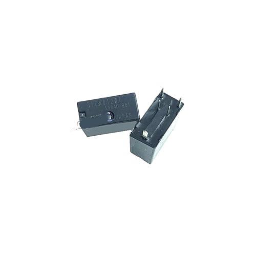 Relais G1CN012W1 blanc pour circuit imprimé et automatisme central 5 broches