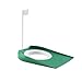 Menolana Golf Putting Cup Golf Training Equipment Portable with Flag for Children's Games Men Women Yard Lawn Home Office Backyard, Green