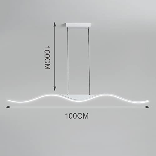 Lámpara de araña blanca ideal para iluminar tu comedor con estilo nórdico 5