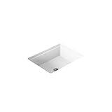Kohler K-EC2882-0 Verticyl Rectangle Bathroom Sink, White