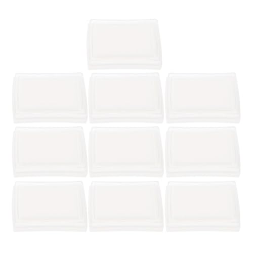 HOOTNEE 15 piezas Almohadillas de Tinta Vacías para Sellos y Manualidades Esponja de Alta Densidad para Oficina y Proyectos DIY Recargables y Duraderas