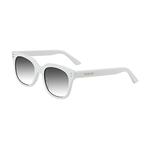 Victoria Hyde Gafas De Sol De Mujer Retro Retro Rectangular Polarizadas Gafas De Sol Para Mujer, Blanco, Medium Victoria Hyde Gafas De Sol De Mujer Retro Retro Rectangular Polarizadas Gafas De Sol Para Mujer, Blanco, Medium