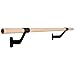 PrimaBarre – Wall Mounted Ballet Barre for Home | Dance Bar for Ballet Training and Workout Equipment | Solid Hardwood Construction | Studio Grade Quality | Made in The USA | 4 Foot Length