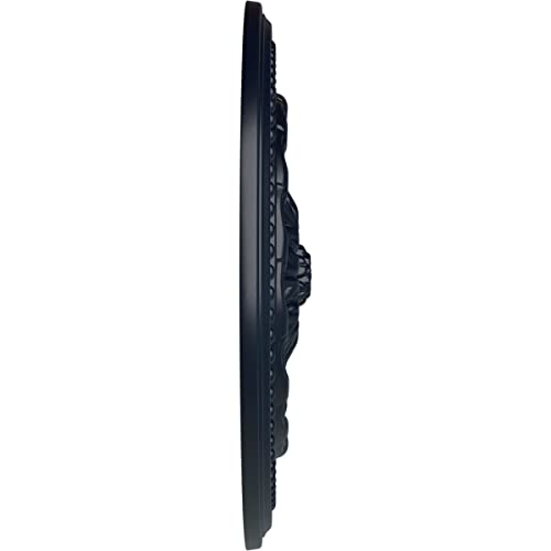 Image of Ekena Millwork CM15CHMDF 15-3 /4 inch x 1-7 /8 inch Chester Ceiling Medallion, Midnight Dream