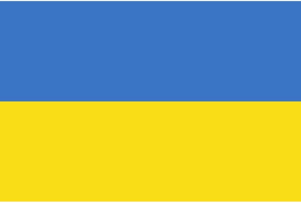 Bandiera Ucraina, bandiera bandiera di qualità Ucraina 90 x 150 cm con fascia di sollevamento rinforzata, bandiera in tessuto di poliestere - прапор України - Bandiere e gagliardetti (10 PZ)