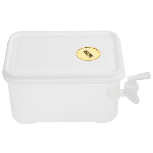 FUNOMOCYA Convenient Cold Water Dispenser with Upgraded Non Leak Spigot for Parties and Family Gatherings Drink Container for Juice and More