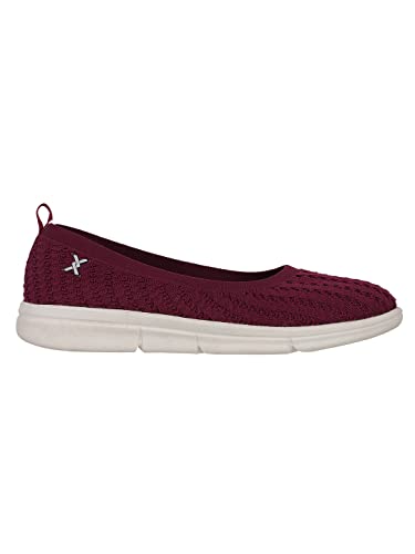Image of Carlton London Women's Fly Knit Comfort Slip-On Ballet Flats