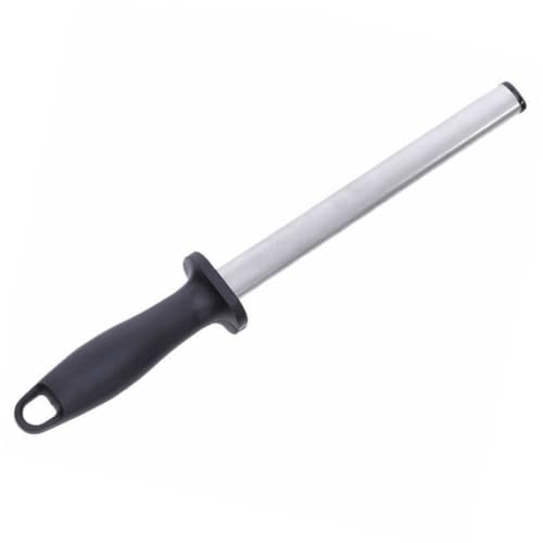 EXAOMBLE ダイヤモンド磨刀棒 家用キッチン包丁研ぎ器 高耐久アダマス素材 滑り止め設計 研ぎ効率アップ