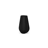 Cooee Design Clover 11cm Black Vase, Keramik, Schwarz, 7 cm