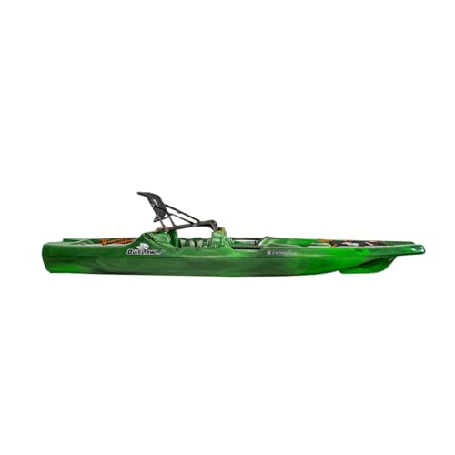 Perception Kayaks - Outlaw 11.5 Fishing Kayak - Sit on Top - Fold Away Lawn Chair Seat - 4 Rod...